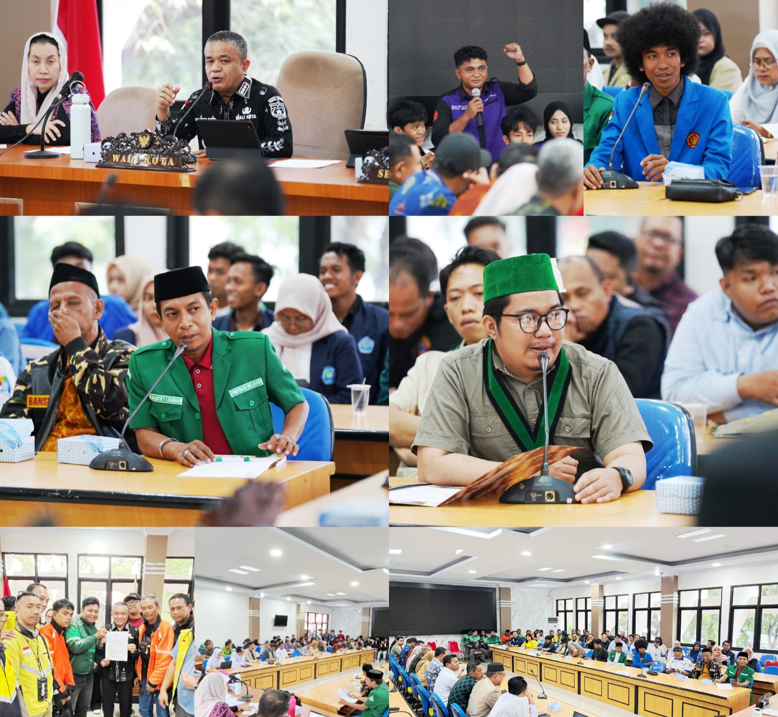 Hadianto Rasyid Gelar Dialog Interaktif Bersama Mahasiswa, Pimpinan Kampus, Organisasi Kemasyarakatan dan KOmunitas Ojol