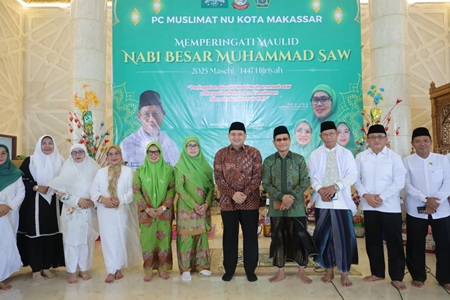 Wali Kota Munafri Ajak Muslimat NU Perkuat Peran Perempuan dalam Pembangunan Makassar