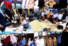 Hadianto Rasyid Pimpin Upacara Pemakaman Seorang Pegawai Pemerintah Kota Palu