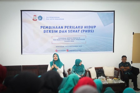 TP PKK Makassar Dorong Kader, Kasi Kebersihan dan Penyuluh Jadi Agen Perubahan Lingkungan