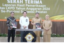Ketua DPRD Makassar Hadiri Acara Serah Terima LHP dan LKPD 2024