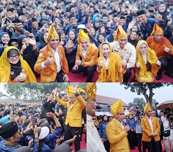 Momen HUT ke-47 Kota Palu, Kepala BKN Kukuhkan 3.000 PPPK