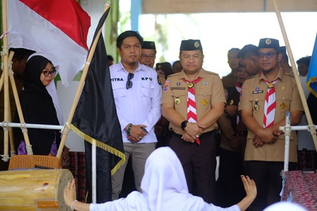 Wabup Gowa Nilai Pemilihan OSIS SMA Negeri 20 Bentuk Pembelajaran Demokrasi Sejak Dini