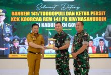 Wabup Gowa Dorong Penguatan TNI–Pemda Hadapi Tantangan Daerah