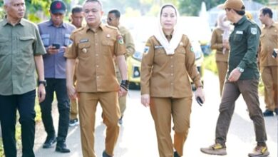 Wali Kota Palu Hadianto bersama Wakil Wali Kota Imelda Kunjungan ke Lokasi Eks HGB di Kelurahan Tondo
