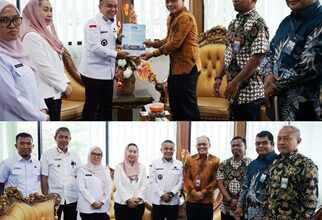Wali Kota Palu Terima Kunjungan Kepala Perwakilan BPKP Sulteng