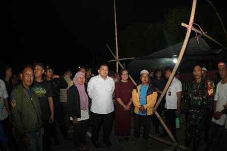 Wali Kota Makassar Pantau Posko Keamanan di Lokasi Kerusuhan Kandea