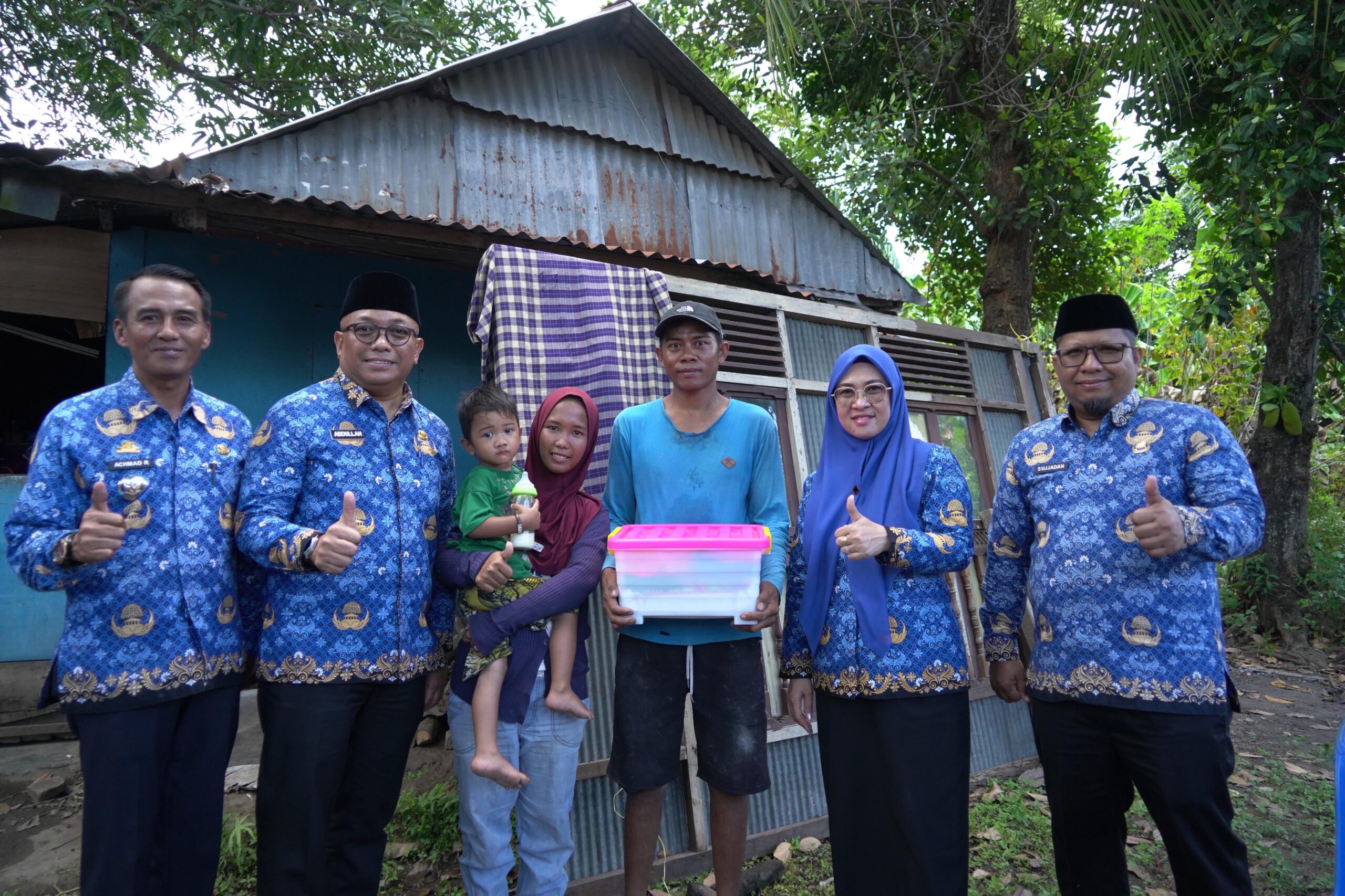 Bupati Gowa Pastikan Bantuan Untuk Warga Miskin Ekstrem Tepat Sasaran
