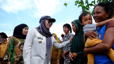 Bupati Gowa Turun Langsung Tinjau Warga Terdampak Angin Puting Beliung