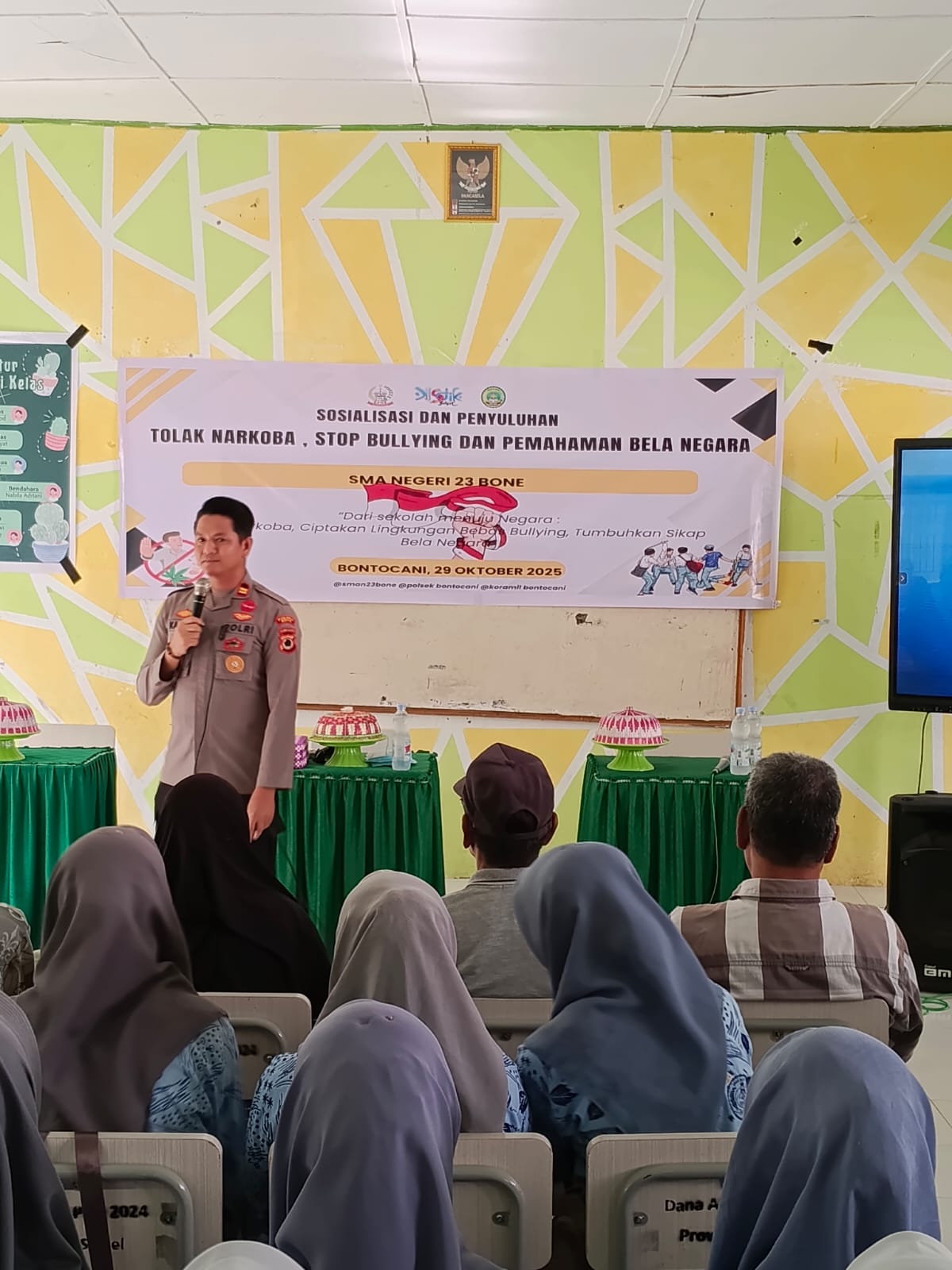 Ciptakan Lingkungan Nyaman, Kapolsek Bontocani Sosialisasikan Stop Bullying di Kalangan Pelajar