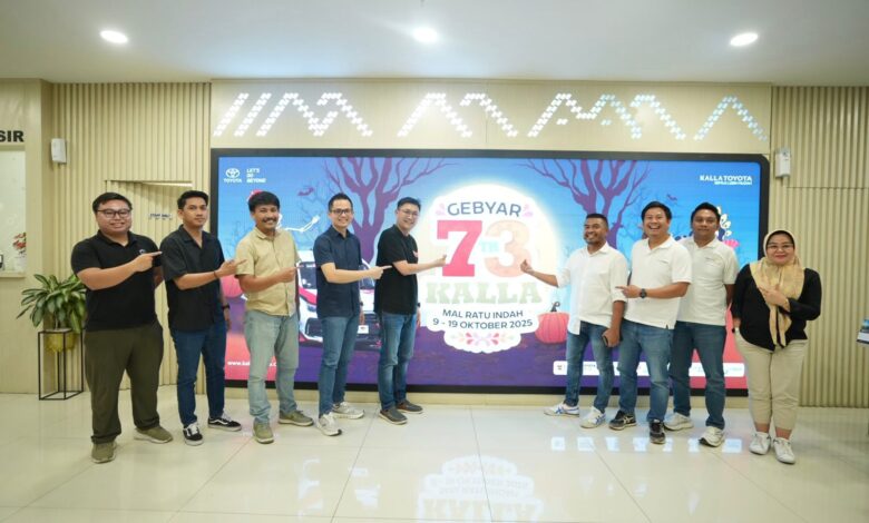 Gebyar 73 Tahun Kalla, Kalla Toyota Suguhkan Program Spesial dan Serangkaian Aktivitas Menarik di MaRI