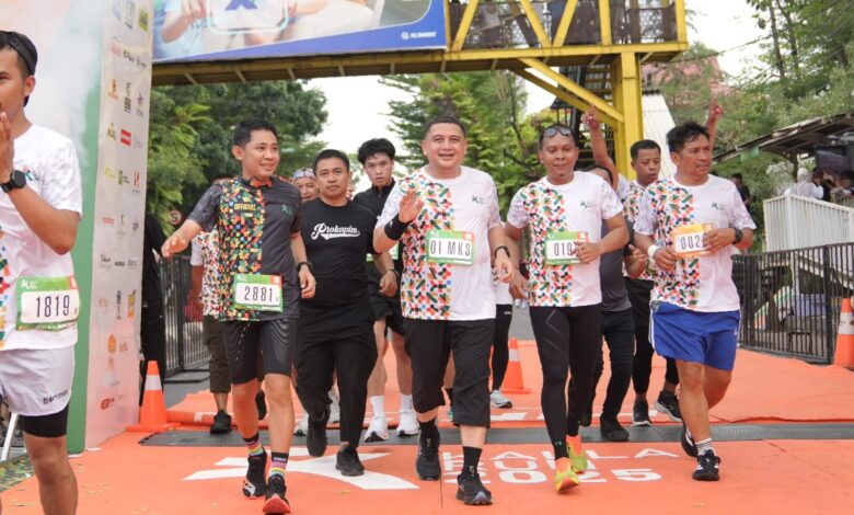 HUT ke-73 Kalla, Munafri Ikut Lari 10K di Tengah 3.000 Peserta