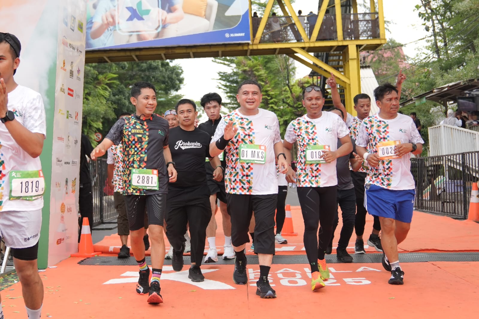 HUT ke-73 Kalla, Munafri Ikut Lari 10K di Tengah 3.000 Peserta