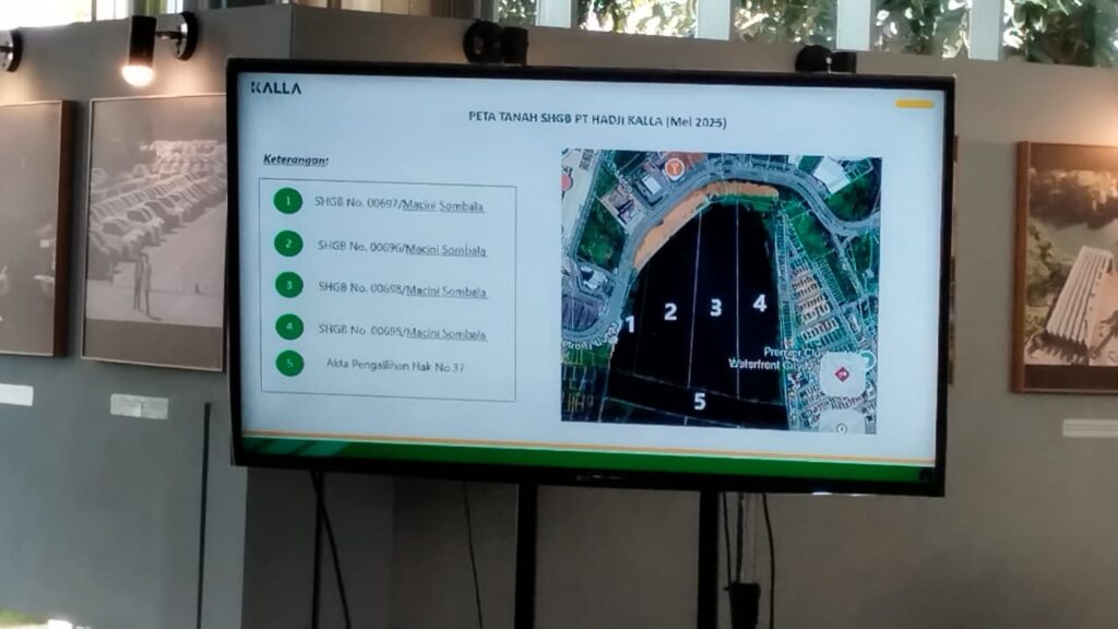 Hadji Kalla Tegaskan Kepemilikan Sah Tanah Tanjung Bunga Aktivitas di Lahan Sesuai Hukum dan Berdasarkan Dokumen Resmi BPN