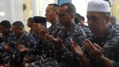 Jelang HUT Ke-80 TNI, Kodaeral VI Gelar Doa Bersama