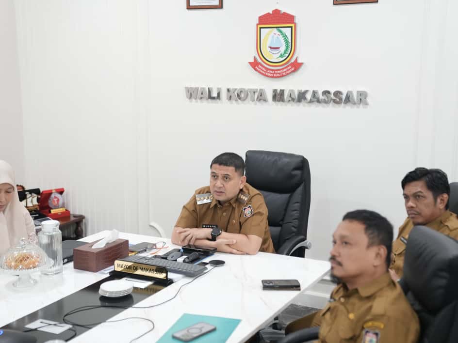 Wali Kota Makassar Pimpin Rakor dengan Ramboll dan AASCTF, Bahas Evaluasi Program Kota Layak Huni