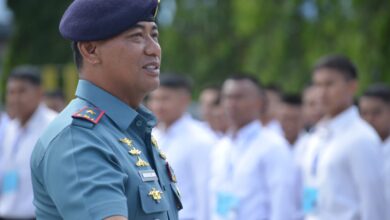Transparansi Proses Rekrutmen, Panda Kodaeral VI Gelar Upacara Penandatanganan Pakta Integritas Seleksi Caba dan Cata TNI AL Tahun 2025