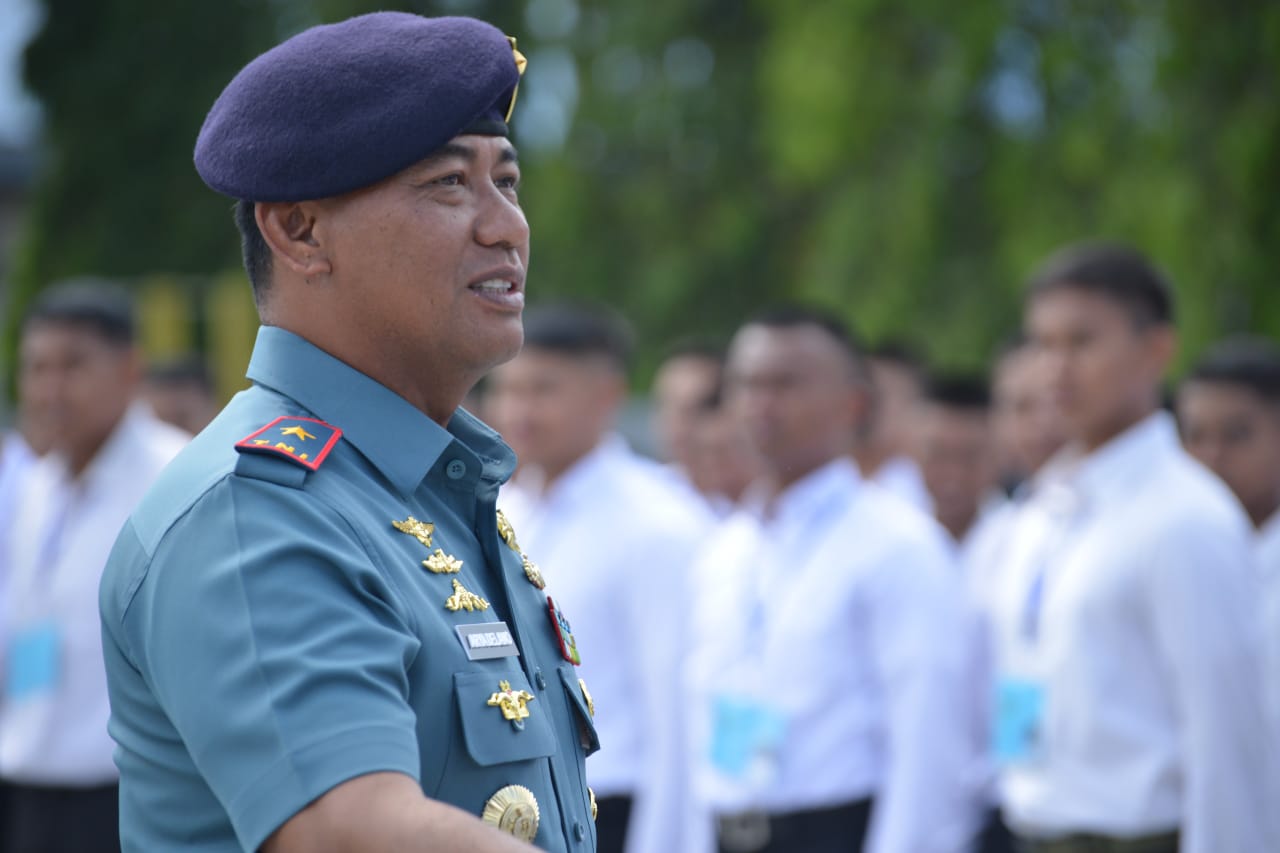 Transparansi Proses Rekrutmen, Panda Kodaeral VI Gelar Upacara Penandatanganan Pakta Integritas Seleksi Caba dan Cata TNI AL Tahun 2025