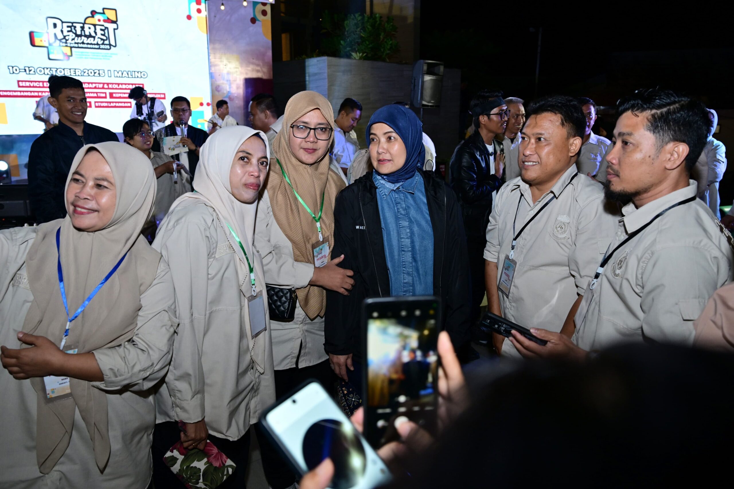 Aliyah Mustika Ilham Buka Kegiatan Retret Lurah Pemkot Makassar 2025 di Malino