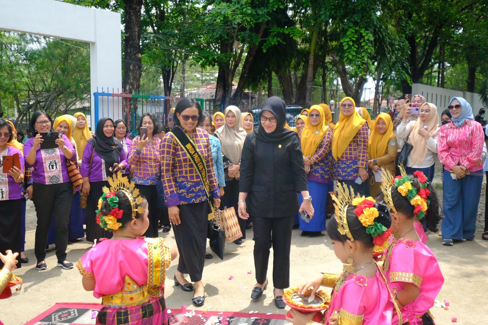 Gowa Jadi Rujukan Bunda PAUD Torut Belajar Penerapan Holistik Integratif