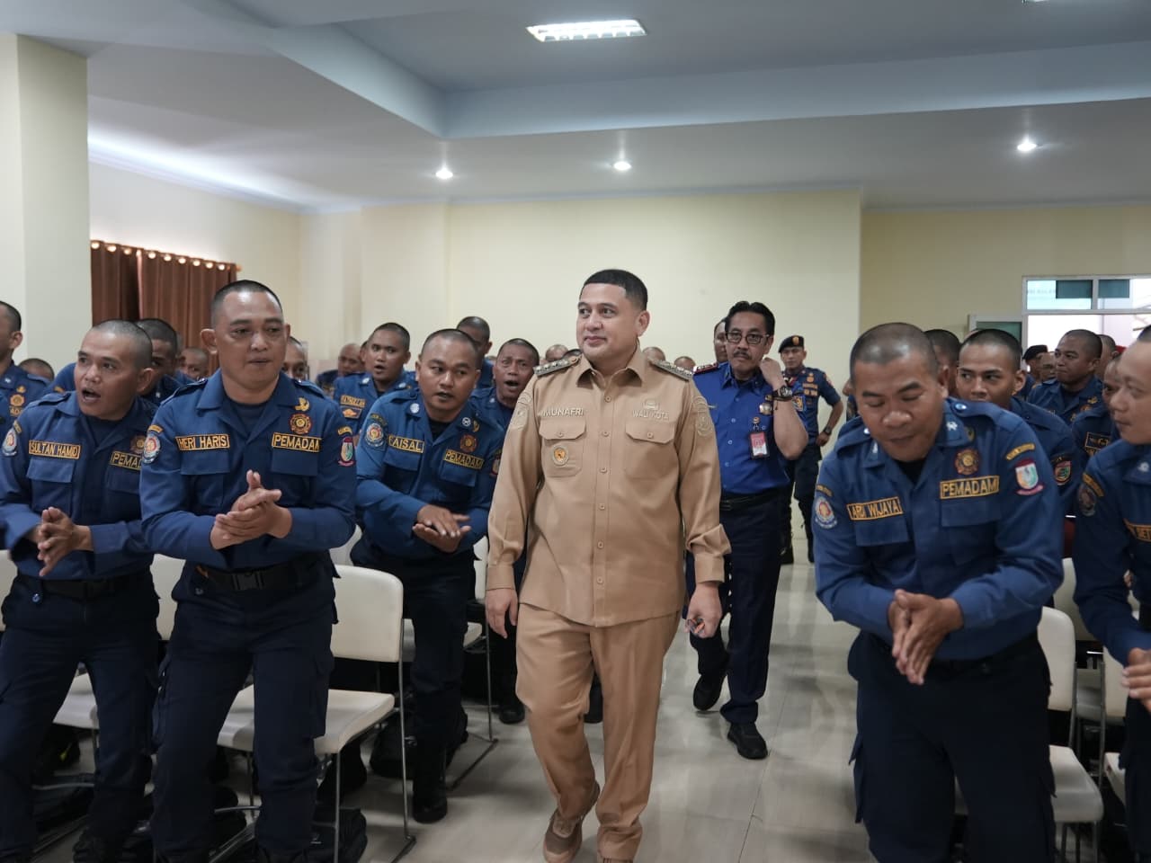 Wali Kota Munafri Buka Diklat Pemadam I, Dorong Damkarmat Jadi Garda Terdepan Penyelamatan