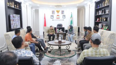 Munafri Bahas Program Zero Waste dan Training Hub Bersama HMI Makassar