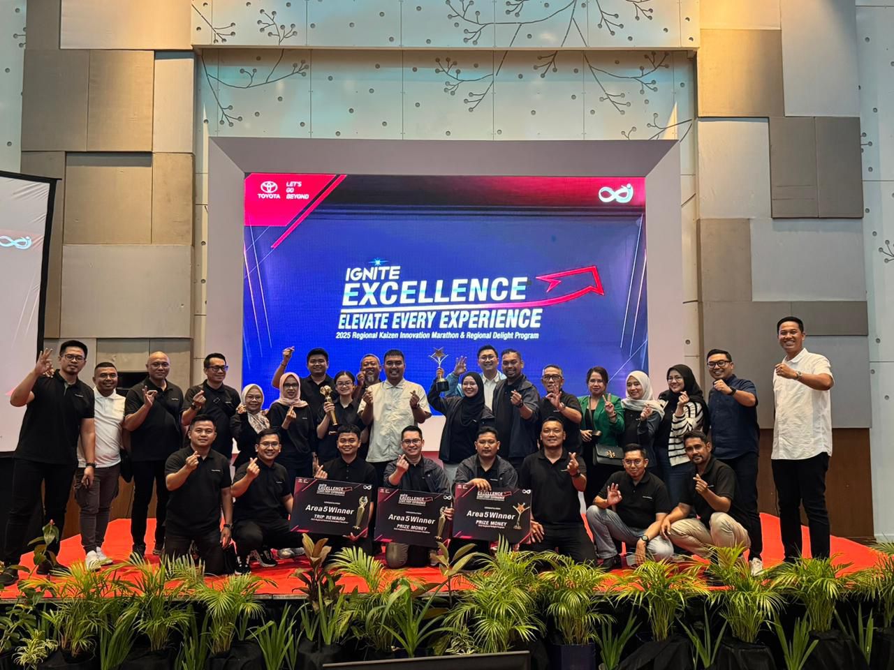 Kalla Toyota Raih Prestasi Gemilang di Regional Kaizen & Innovation Marathon (RKIM) dan Regional Delight Program (RDP) 2025