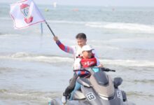 Lima Negara Ramaikan Makassar International Jetski Championship di Pantai Biru