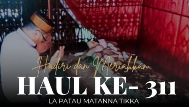 Mengenang Warisan Budaya Wija Lapatau Matanna Tikka Gelar Haul Ke-311 Kalaborasi Pemda Bone