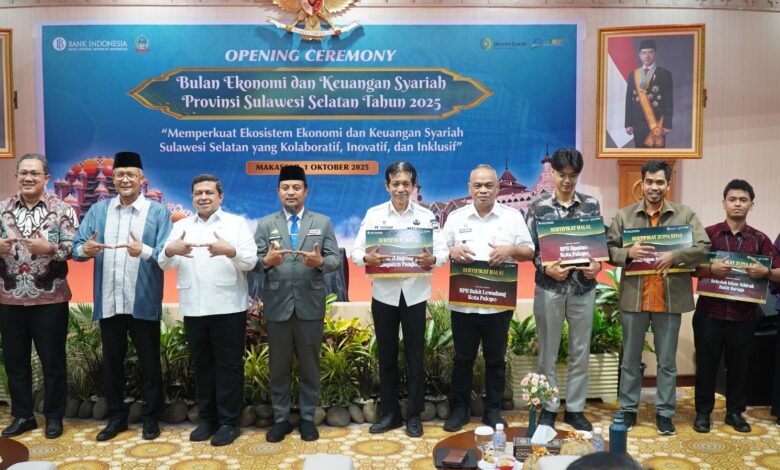 Pertama di Sulsel, Sekolah Islam Athirah Raih Sertifikat Zona KHAS Halal dari Bank Indonesia Sulsel