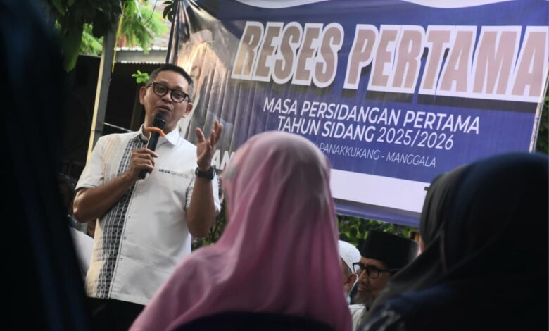 Reses di Dua Kecamatan, Ketua DPRD Makassar Supratman Terima Tiga Keluhan Warga