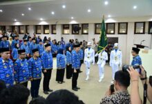 Sekda Zulkifly Resmi Dikukuhkan Jadi Ketua Korpri Makassar, Siap Dukung Program Mulia