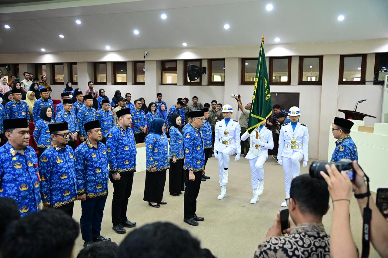 Sekda Zulkifly Resmi Dikukuhkan Jadi Ketua Korpri Makassar, Siap Dukung Program Mulia