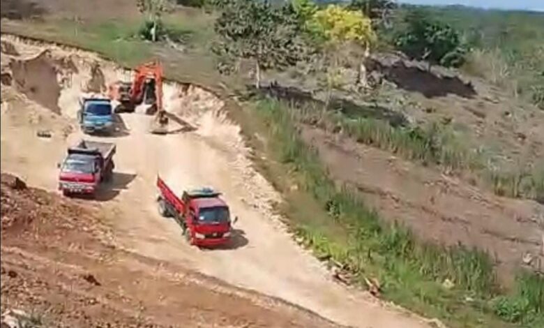 Tambang Galian C Resahkan Warga Aparat Kepolisian Janji Lakukan Pemeriksaan