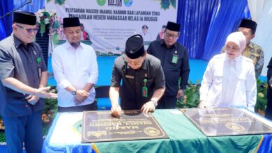 Wakil Wali Kota Makassar, Aliyah Mustika Ilham Hadiri Peresmian Masjid dan Lapangan Tenis Pengadilan Negeri Makassar