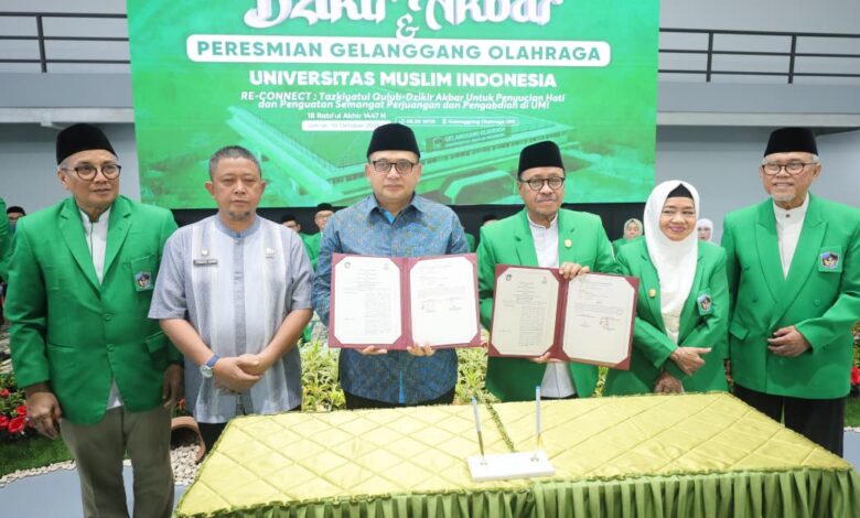 Wali Kota Makassar dan Rektor UMI Teken MoU Perkuat Sinergi Akademik dan Pemberdayaan UMKM
