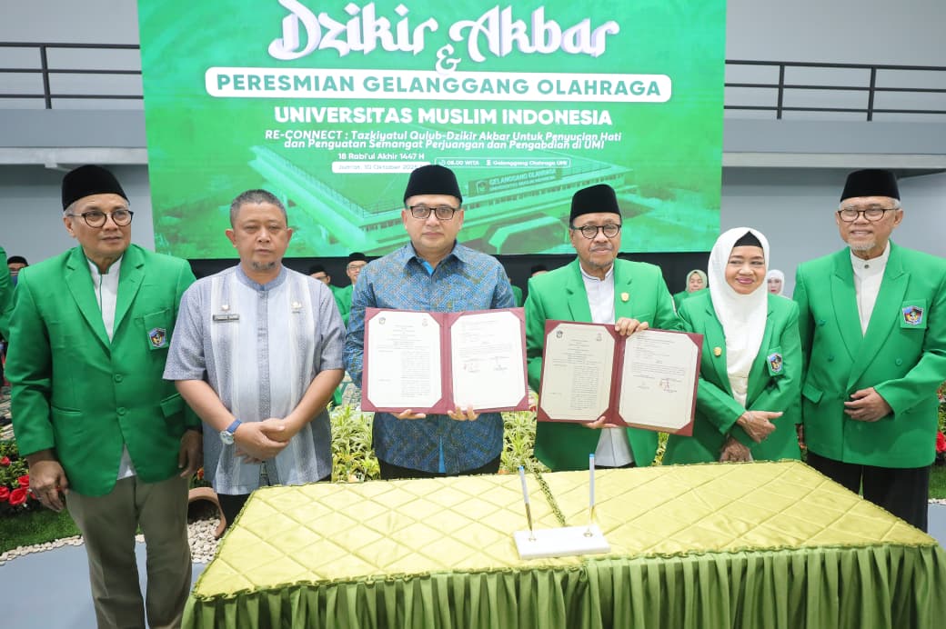 Wali Kota Makassar dan Rektor UMI Teken MoU Perkuat Sinergi Akademik dan Pemberdayaan UMKM