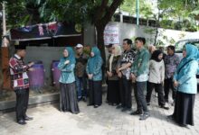 Wujudkan Makassar Zero Waste, Melinda Aksa Tinjau Pengelolaan Sampah Kecamatan Mamajang