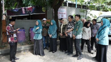 Wujudkan Makassar Zero Waste, Melinda Aksa Tinjau Pengelolaan Sampah Kecamatan Mamajang