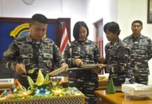 Dankodaeral VI Pimpin Doa Bersama Jelang Makassar Navy Open Water Sport Tahun 2025