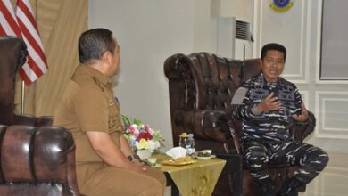 Dankodaeral VI Terima Kunjungan Kehormatan Kaban Kesbangpol Kabupaten Jeneponto