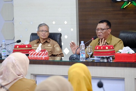 Perkuat Tata Kelola Informasi, Dinas KominfoSP Gowa Monev PPID