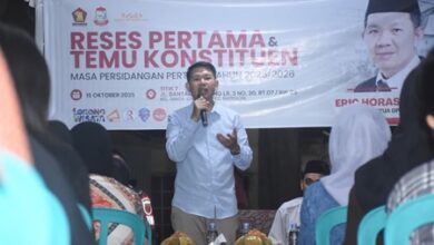 Wakil Ketua DPRD Makassar Eric Horas Reses di Kelurahan Banta-Bantaeng