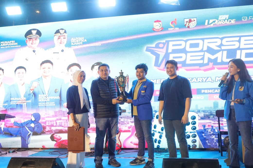 Wali Kota Munafri Minta KNPI Makassar Perkuat Peran Pembinaan Pemuda