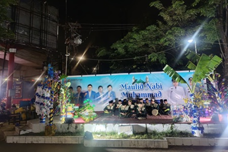 DPD KNPI Makassar Sukses Gelar Peringatan Maulid Nabi Besar Muhammad SAW