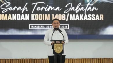 Wali Kota Munafri Hadiri Lepas Sambut Dandim 1408/Makassar, Ajak Forkopimda Perkuat Sinergi