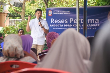 Andi Odhika Lanjutkan Reses di Kelurahan Tamalanrea