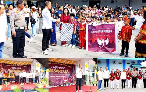 Wakili Wali Kota Kadispora Palu Buka Harmoni Nusantara Menyambut Hari Sumpah Pemuda