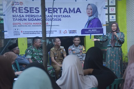 Reses di Kelurahan Maricaya Utara, Rezki Terima Aspirasi Warga Soal Air Bersih PDAM