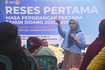 Anggota DPRD Makassar Rezki Gelar Reses di Kelurahan Ballaparang